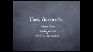 final accounts of company 