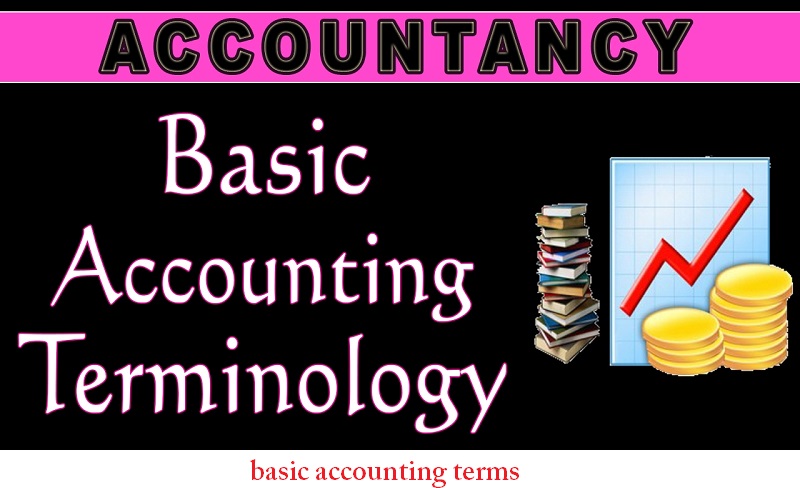 basic accounting terms
