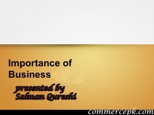 importance of business